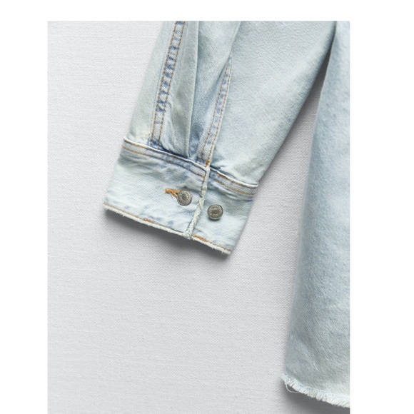 Zara Denim Jumpsuit - Picture 8 of 10